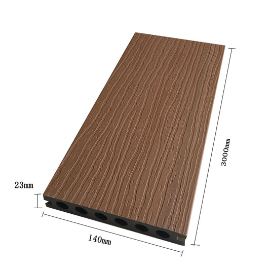 WPC decking waterproof outdoor wood plastic composite