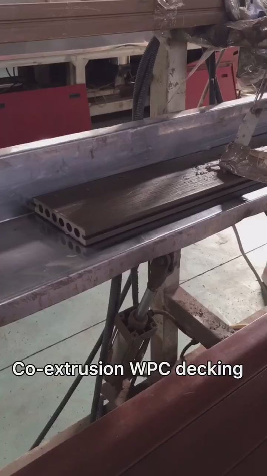 WPC decking waterproof wood plastic composite outdoor flooring